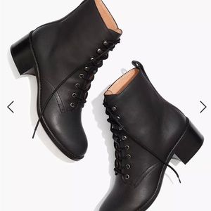 Madewell Black Ankle Boots